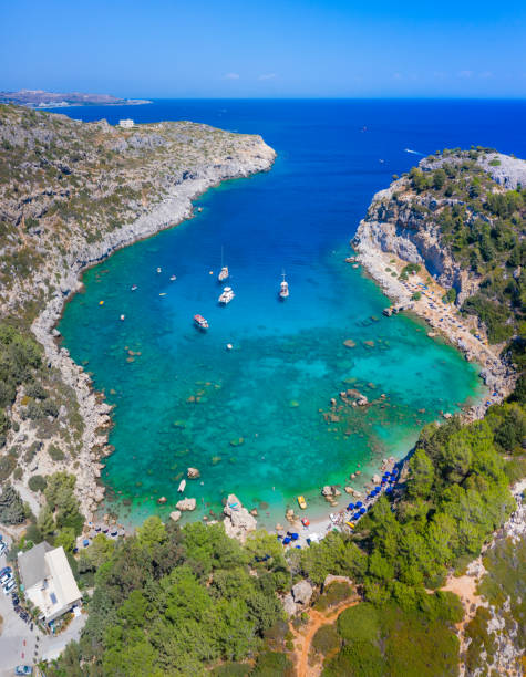 istock Anthony Quinn Bay on Rhodes island, Greece 1672520947