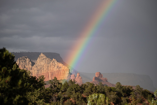 Stunning Landscape scenery in Northern Arizona, Sedona , Southwestern united states.