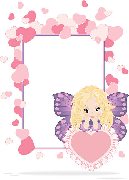 istock greeting card with fairy and hearts 167259547