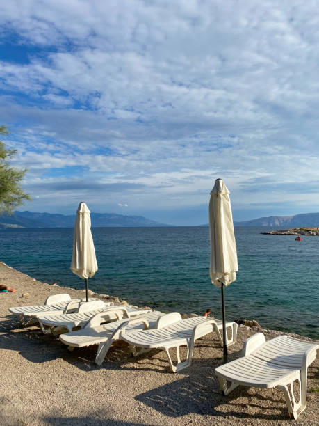 istock Summer afternoon in croatian beach 1672597976