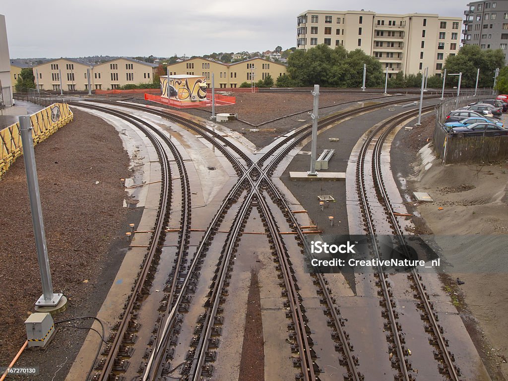 Descido Ferroviária - Royalty-free Aço Foto de stock