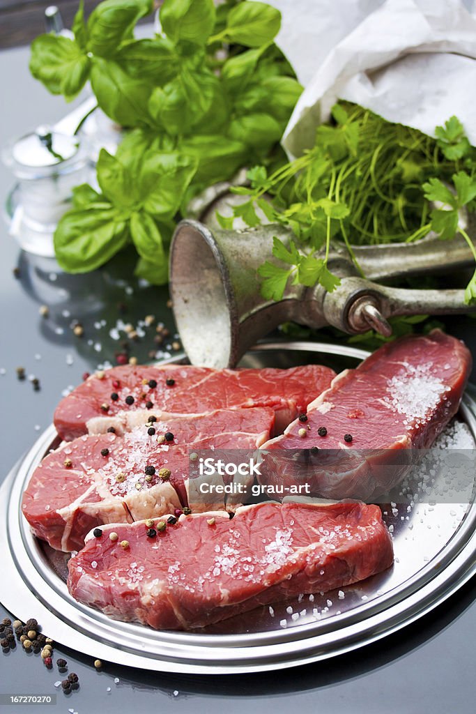 Carne crua - Foto de stock de Alimentação Saudável royalty-free