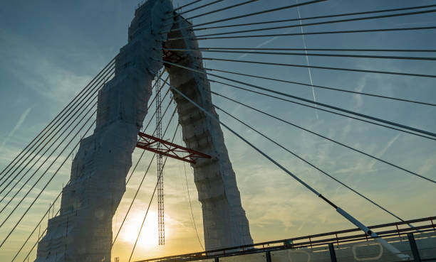 New Leverkusen Bridge under construction