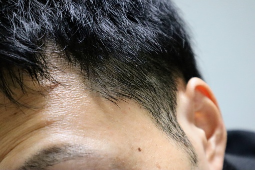 Photo of Japanese men's sideburns