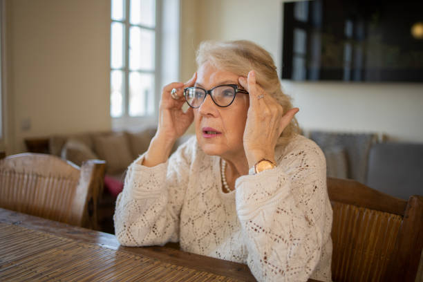 istock Senior woman suffering from pain 1672859018