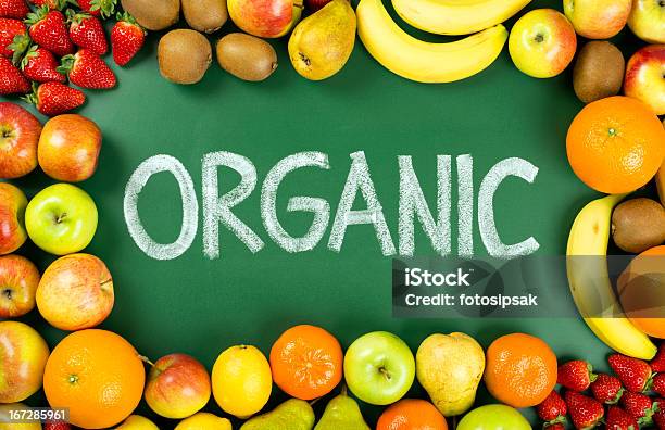 Frutta Organica - Fotografie stock e altre immagini di Agricoltura - Agricoltura, Agrume, Alimentazione sana