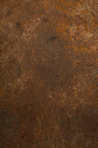 istock Close-up of rusty iron texture background 167286886