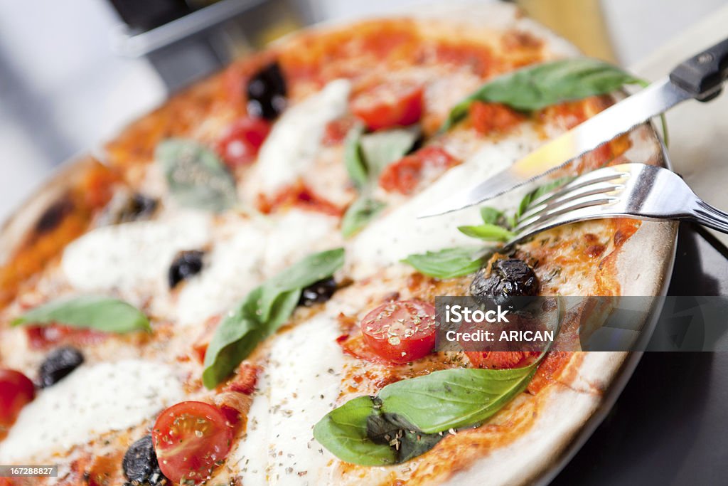 Coleção de Pizza - Royalty-free Alimentação Não-saudável Foto de stock