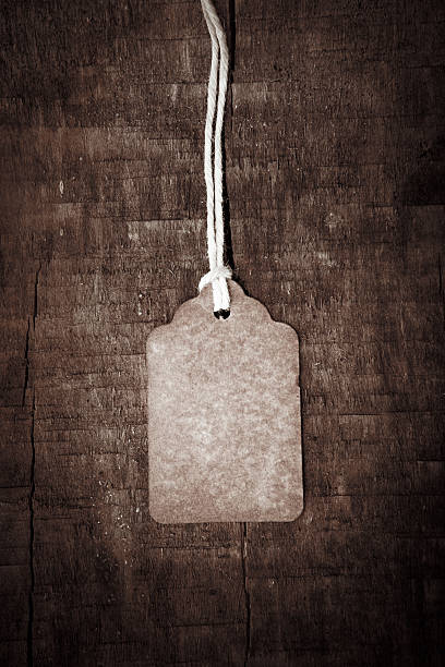 istock Old Grungy Weathered Cardboard Tags 167289357