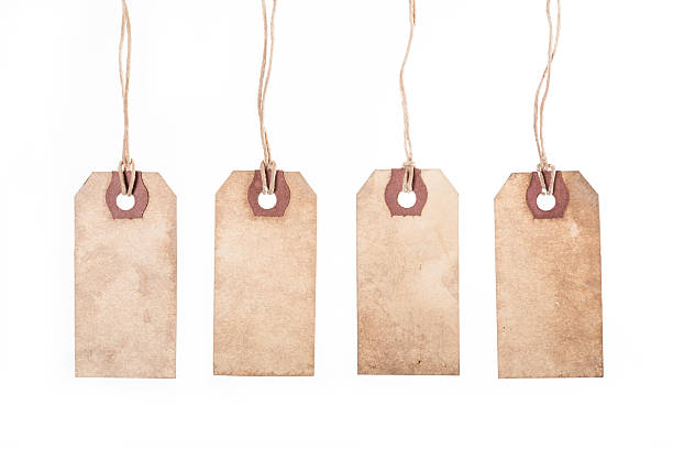 istock Vintage paper tags and labels 167289412