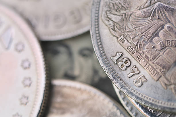 istock retro coin of united state 167291165