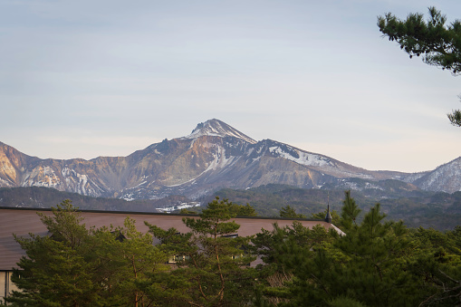 The famous Mt. Bandai is considered one of the symbols of Fukushima Prefecture.