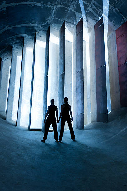 istock young women holding hands in futuristic environment 167299009