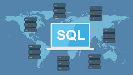 Sql Dtabases Stock Illustration - Download Image Now - Architecture ...