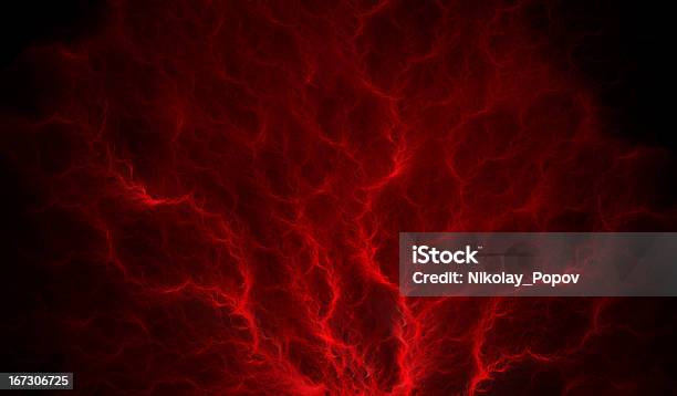 Vermelho Fogo - Fotografias de stock e mais imagens de Abstrato - Abstrato, Bola de fogo, Calor