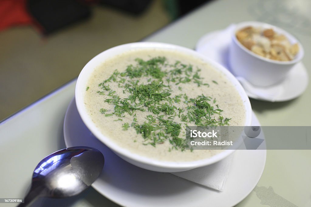 Creme de Sopa de Cogumelo - Royalty-free Alimentação Saudável Foto de stock