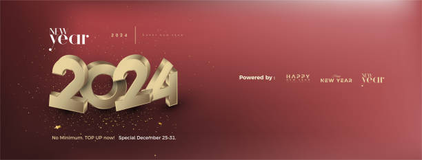 istock Happy new year sale design, with a luxurious and elegant horizontal appearance, a shiny gold design for social or print designs. 1673159232