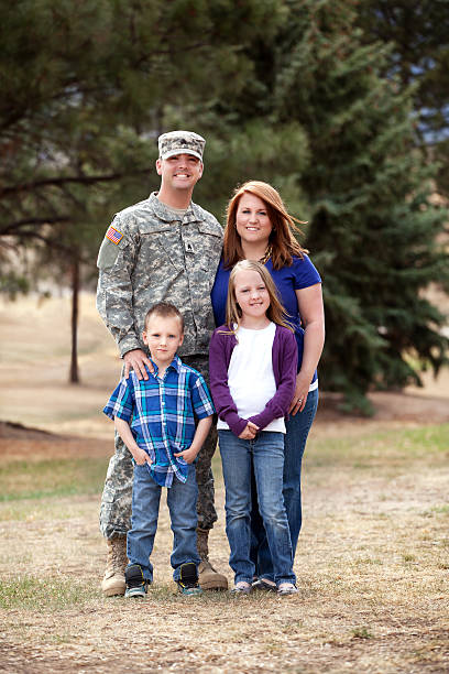 istock Real Army Family Outdoor 167316092