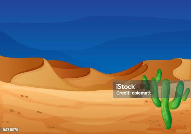 Desert - Stockowe grafiki wektorowe i więcej obrazów Bez ludzi - Bez ludzi, Bezlistne drzewo, Brązowy