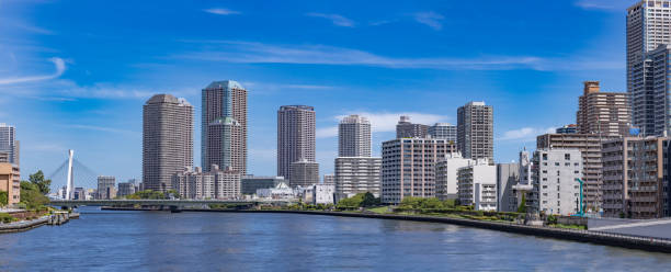 istock Urban buildings on the waterfront 1673211486