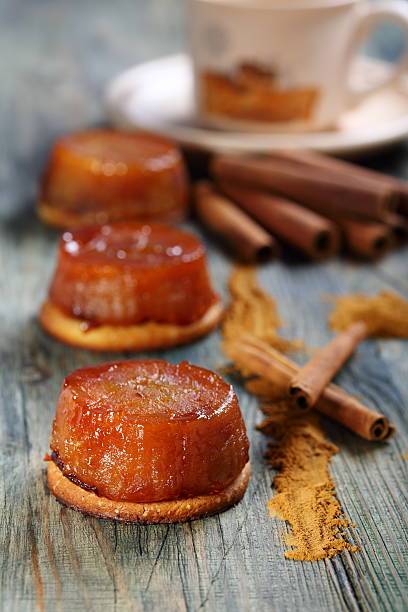 istock Apple tarte tatin with cinnamon. 167330545