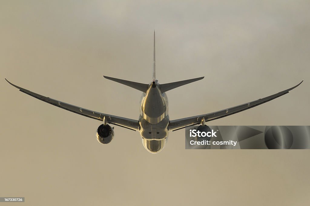 Moderno "lasciando - Foto stock royalty-free di Aereo di linea