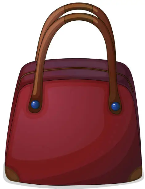 Vector illustration of Office bag