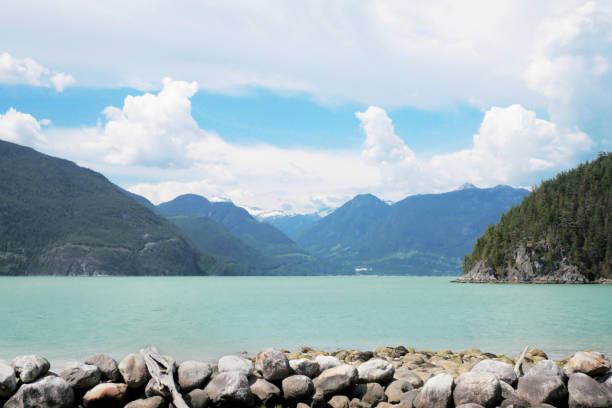 istock Oliver's Landing Beach in Furry Creek 1673351415