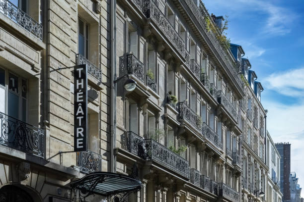 istock Paris, beautiful building in a luxury district 1673355103
