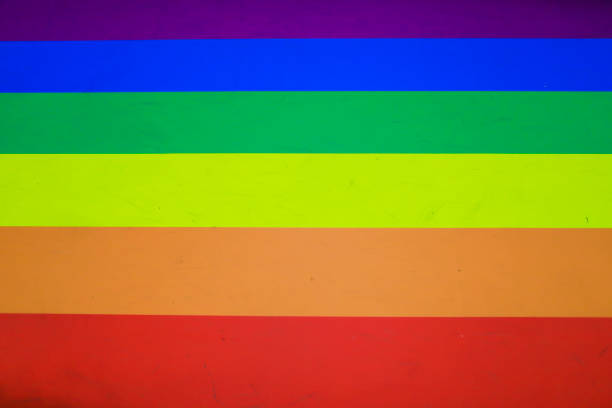 istock Rainbow walkway welcomes Pride Month festival. 1673360603