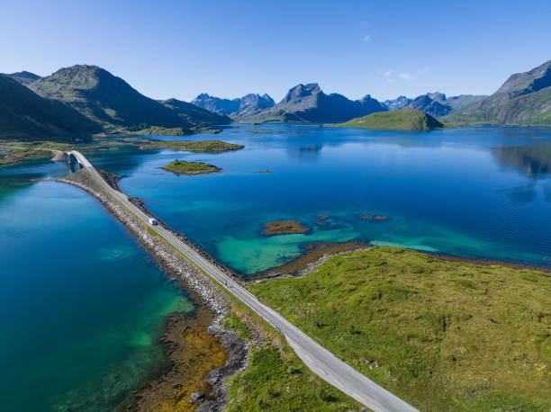 istock Bridge in the Lofoten Islands 1673397684