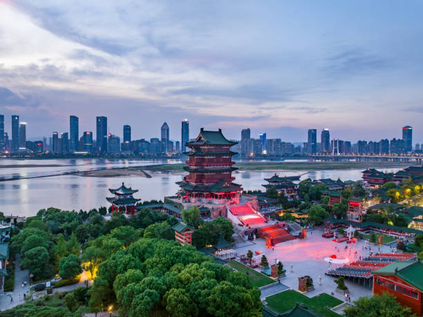 istock Tengwang Pavilion, a famous ancient building in China 1673401955