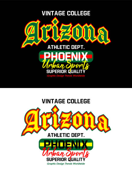 Arizona vintage Short phrases motivational, slogan t-shirt, posters, labels, etc.
