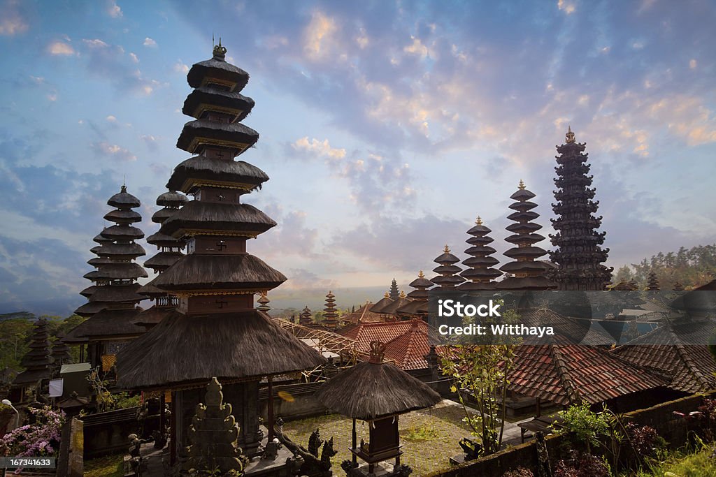 Besakih complex Pura Penataran Agung Besakih complex Pura Penataran Agung , hindu temple of Bali, Indonesia Bali Stock Photo