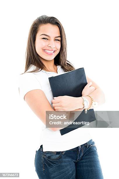 Happy Student Smiling Stock Photo - Download Image Now - Adult, Arms Crossed, Beautiful People