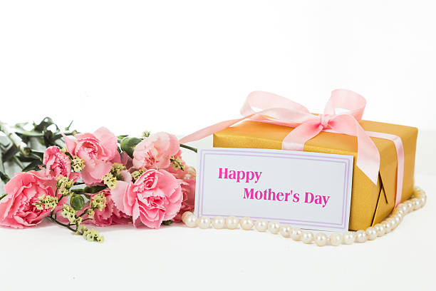 istock Pink carnations and mother's Day gift 167348761