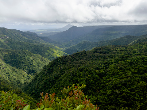 valley in the mountains of Serra da Mantiqueira, in Sao Bento do Sapucai city, Brazil.