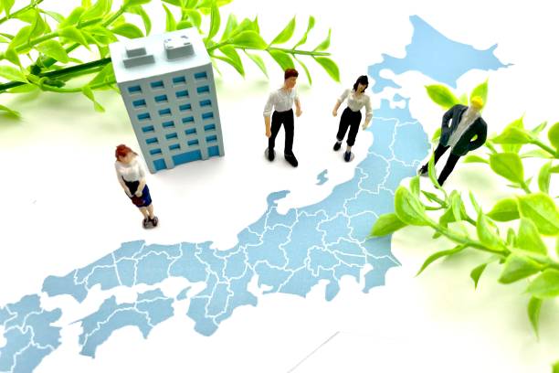 discussing business in Japan