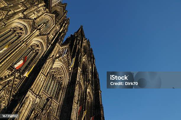 The Western Facade Of Cologne Cathedral In Evening Sunlight Stock Photo - Download Image Now