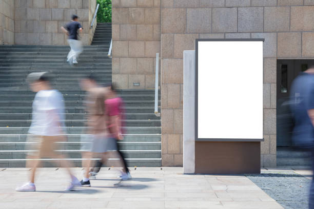 istock Blank billboards in modern urban centers 1673508424