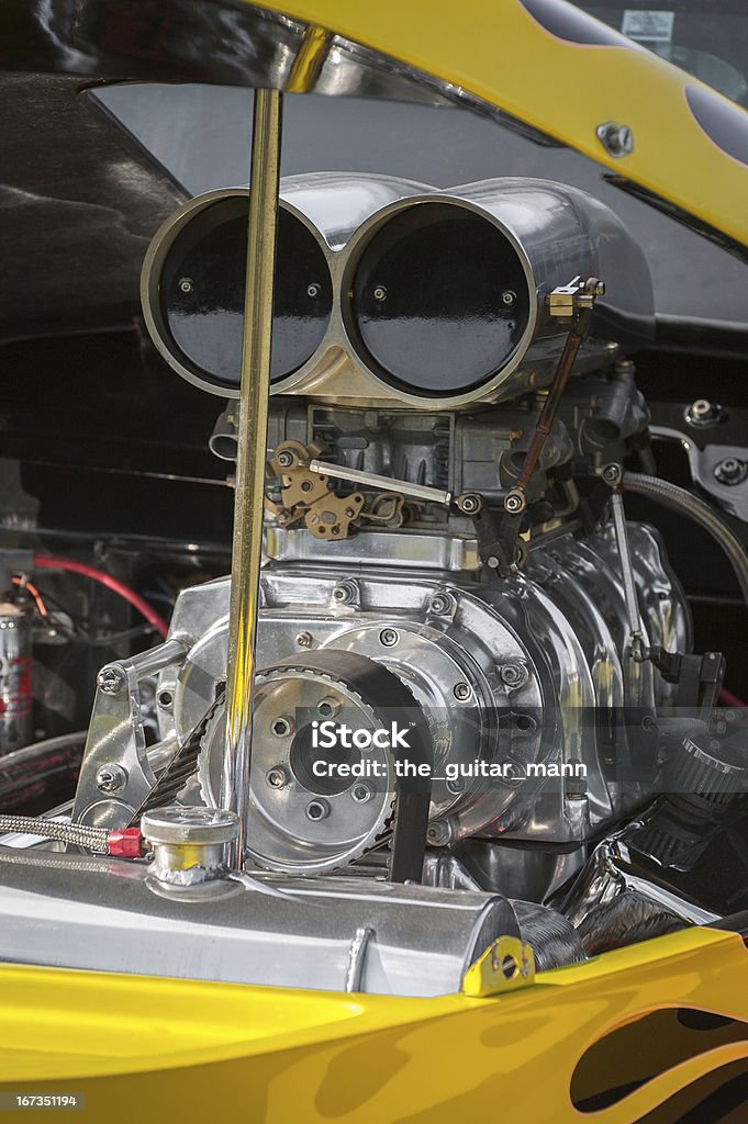 dragster moteur - Photo de Carburateur libre de droits