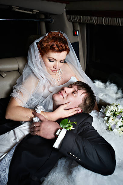 istock Happy bride and groom 167351211
