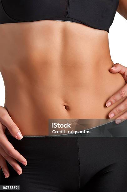 Womans Abs Stock Photo - Download Image Now - Abdomen, Abdominal Muscle, Adult