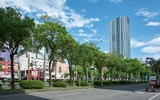 Taipei, Taiwan - September 05, 2023 : Ximending Street at daytime in Taipei city