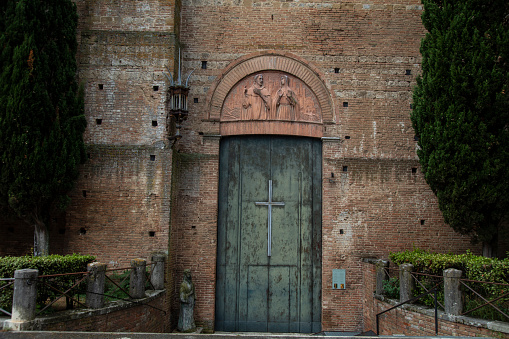 Basilica Cateriniana Di San Domenico, Siena, Toskana, İtalya