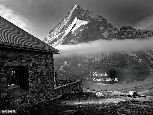 The Matterhorn From Schonbielhutte Stock Photo - Download Image Now - European Alps, Haute Route Traverse, Horizontal