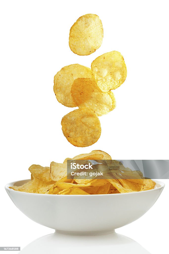 Chipsy ziemniaczane - Zbiór zdjęć royalty-free (Chipsy ziemniaczane)