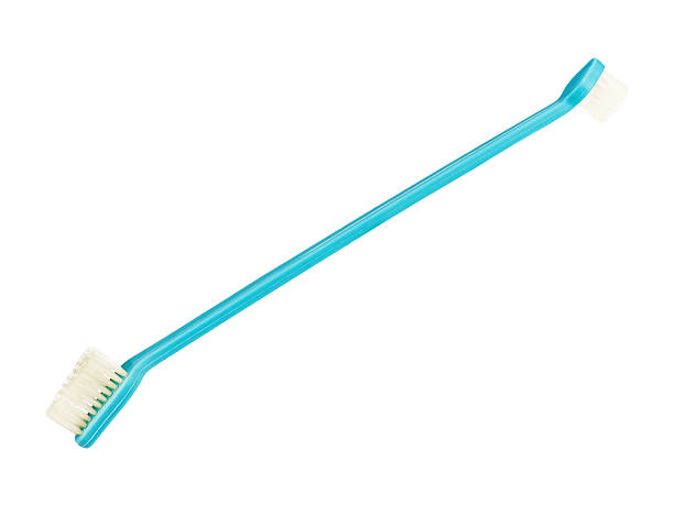 istock Toothbrush for pets isolated on white. 167374183