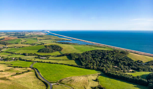 istock Chesil Beach towards Bexington 1673743400