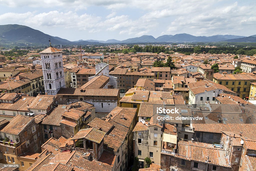 Lucca Blick auf den tower - Lizenzfrei Alt Stock-Foto